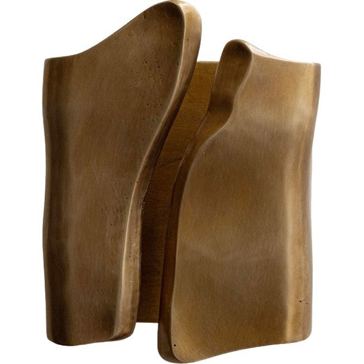 Foto para 6⅛" Flor Capullo Brasa 2-Light Bronze Sconce