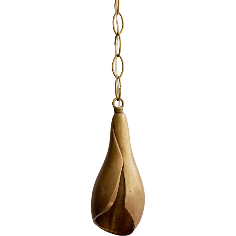 Foto para 4" Floor Brasa Bronze Lirio 1-Light Pendant