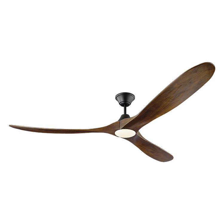 Foto para 70" Maverick Dark Walnut 3-Blade Indoor/Outdoor Ceiling Fan